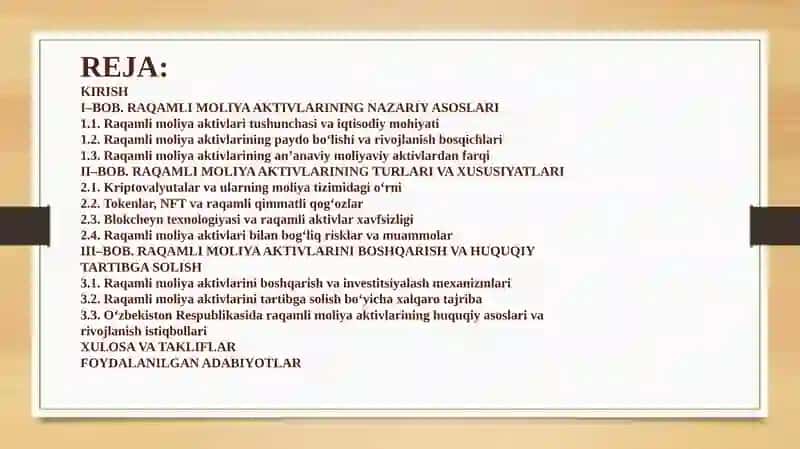 Raqamli Moliya Aktivlari 3