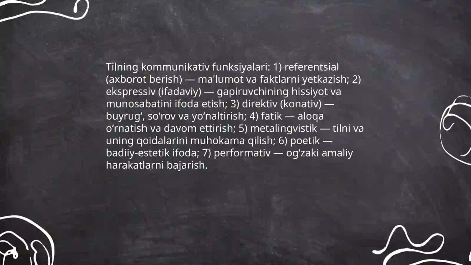 Til asosiy aloqa vositasi 3
