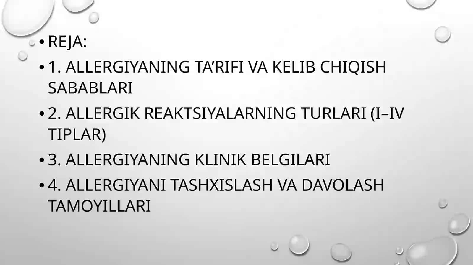 Allergiyaga qarshi vositalar 3