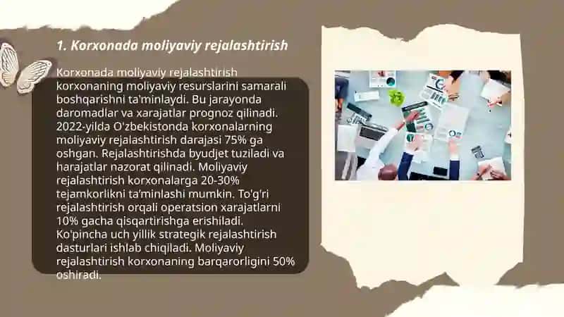 Korxona moliyasini boshqarish 3