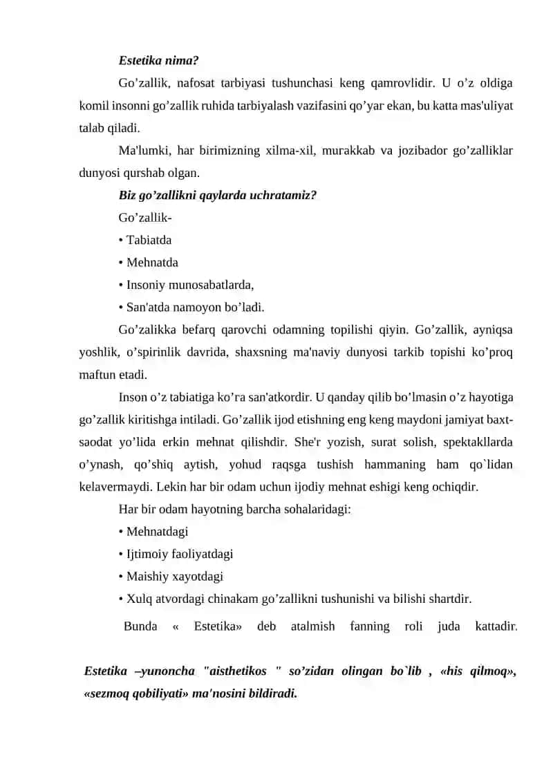 ESTETIKA 3