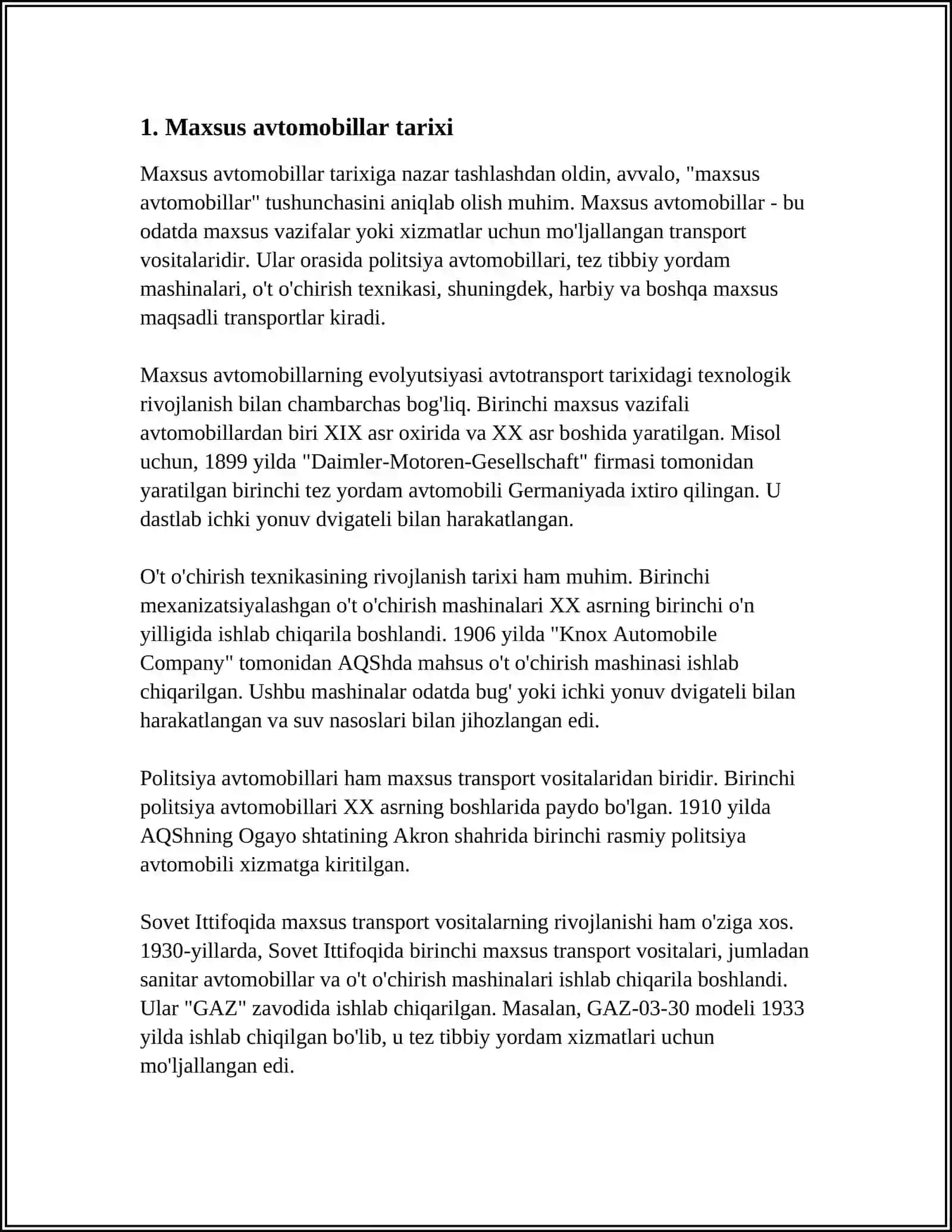 MAXSUS AVTOMOBILLAR 3