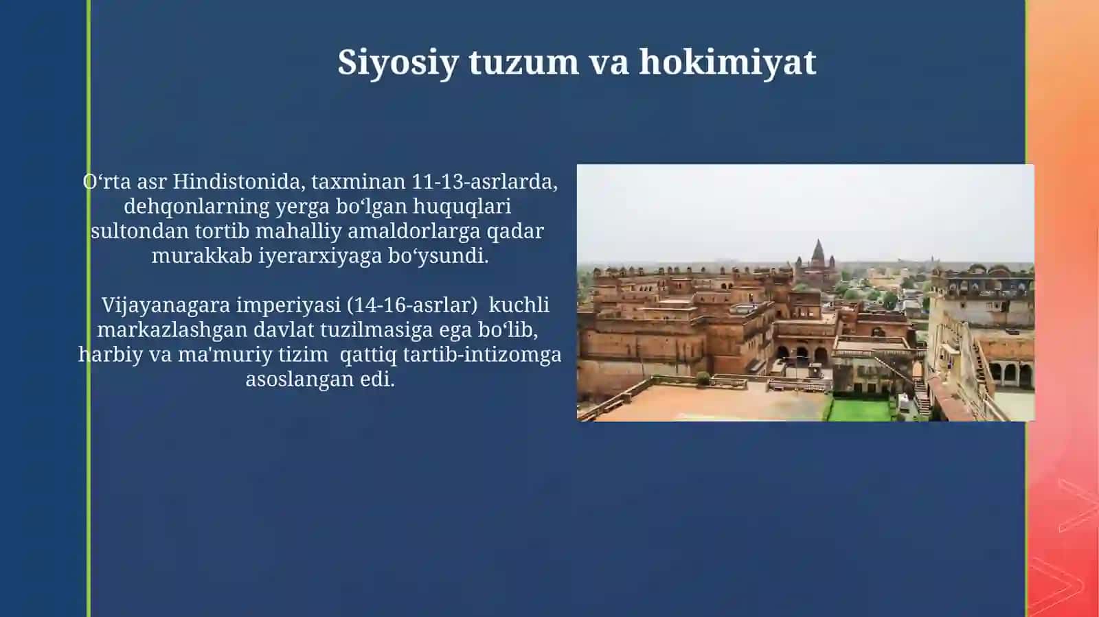Rivojlangan oʻrta asrlarda Hindiston 3