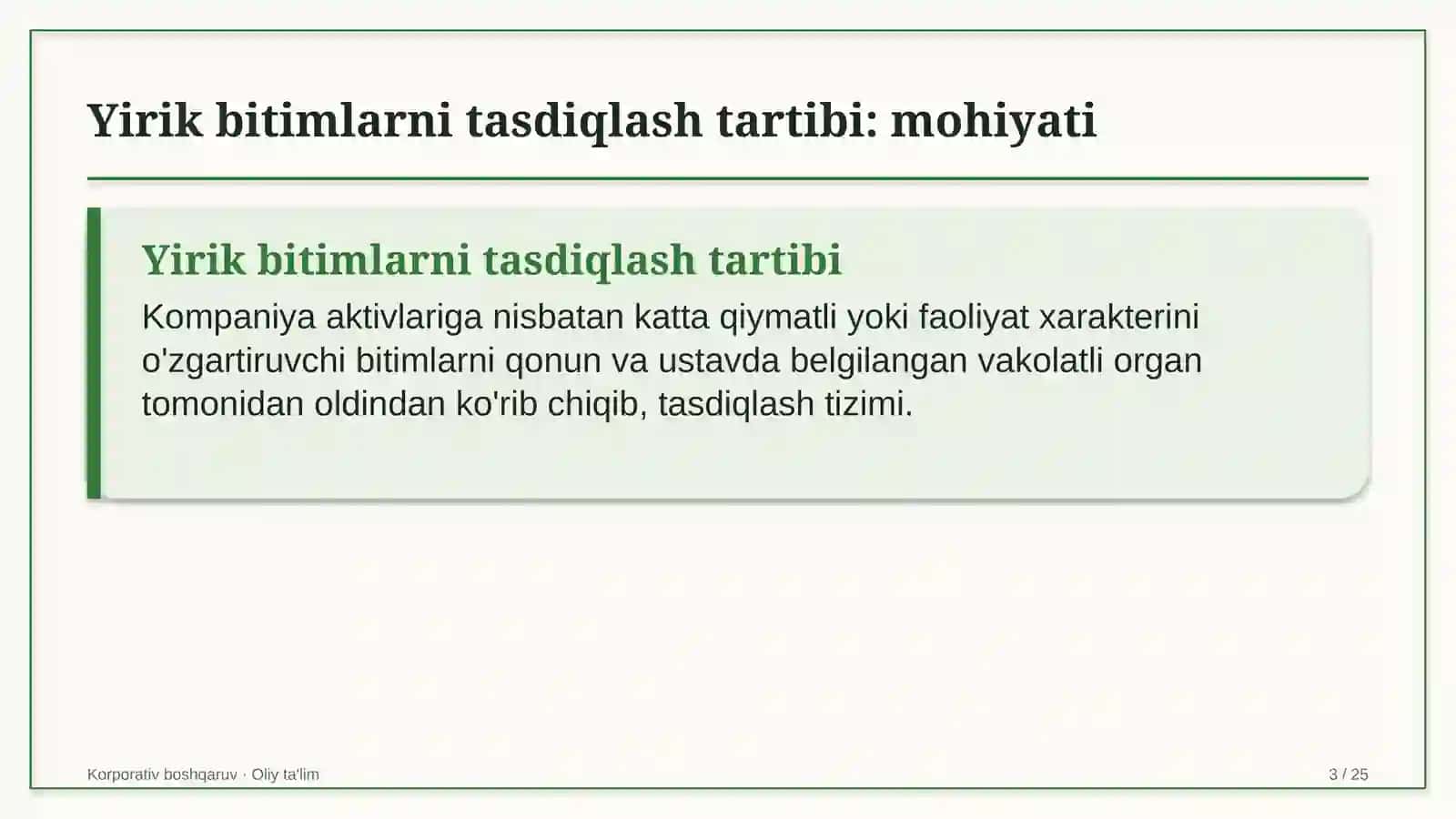 Yem-xashak yetishtirishda yirik bitimlarni tasdiqlash tartibi 3