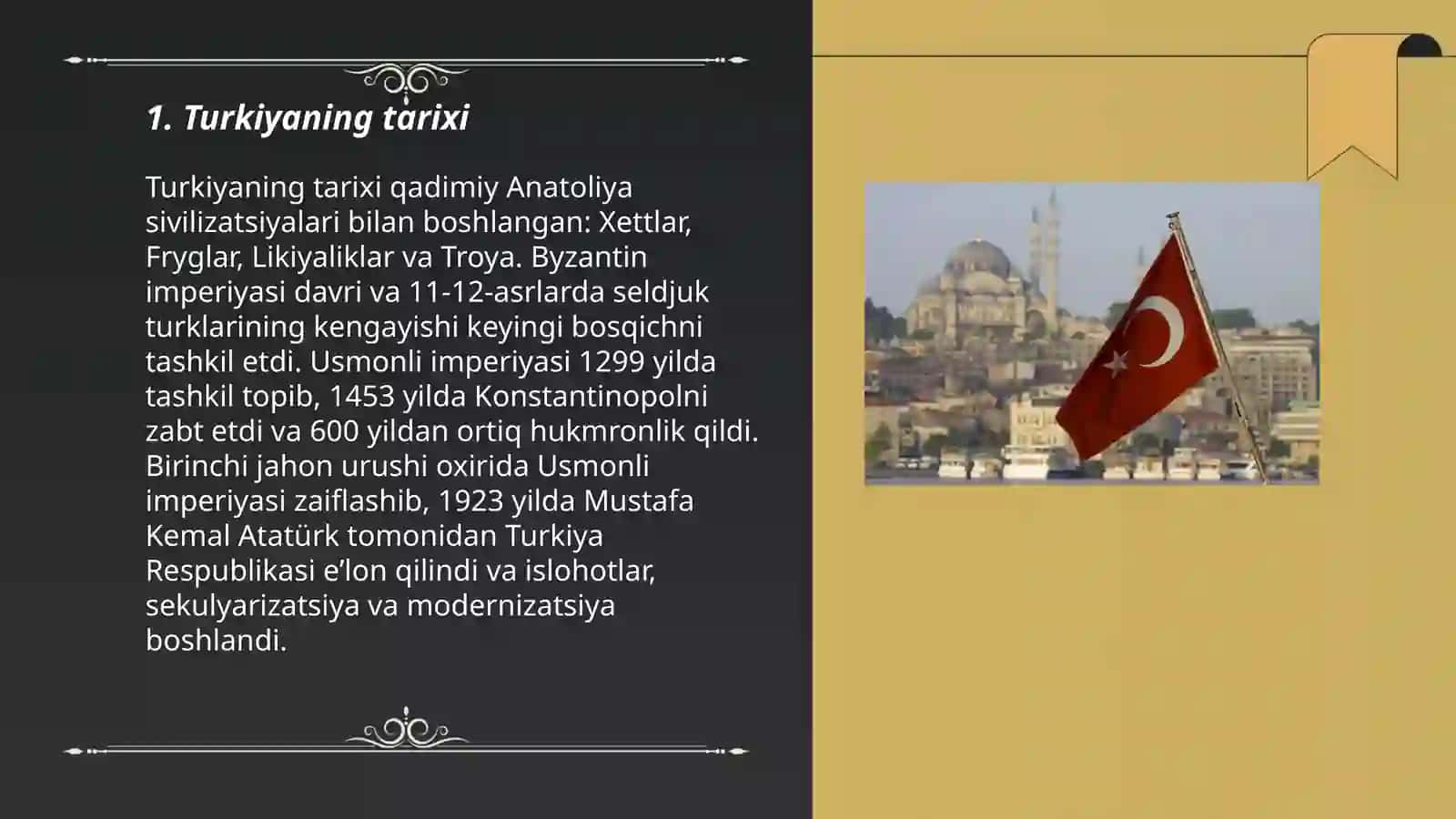 Turkiyaning tarixi 3