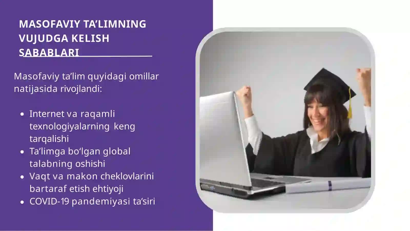 MASOFAVIY TA’LIM TIZIMI TAHLILI 3