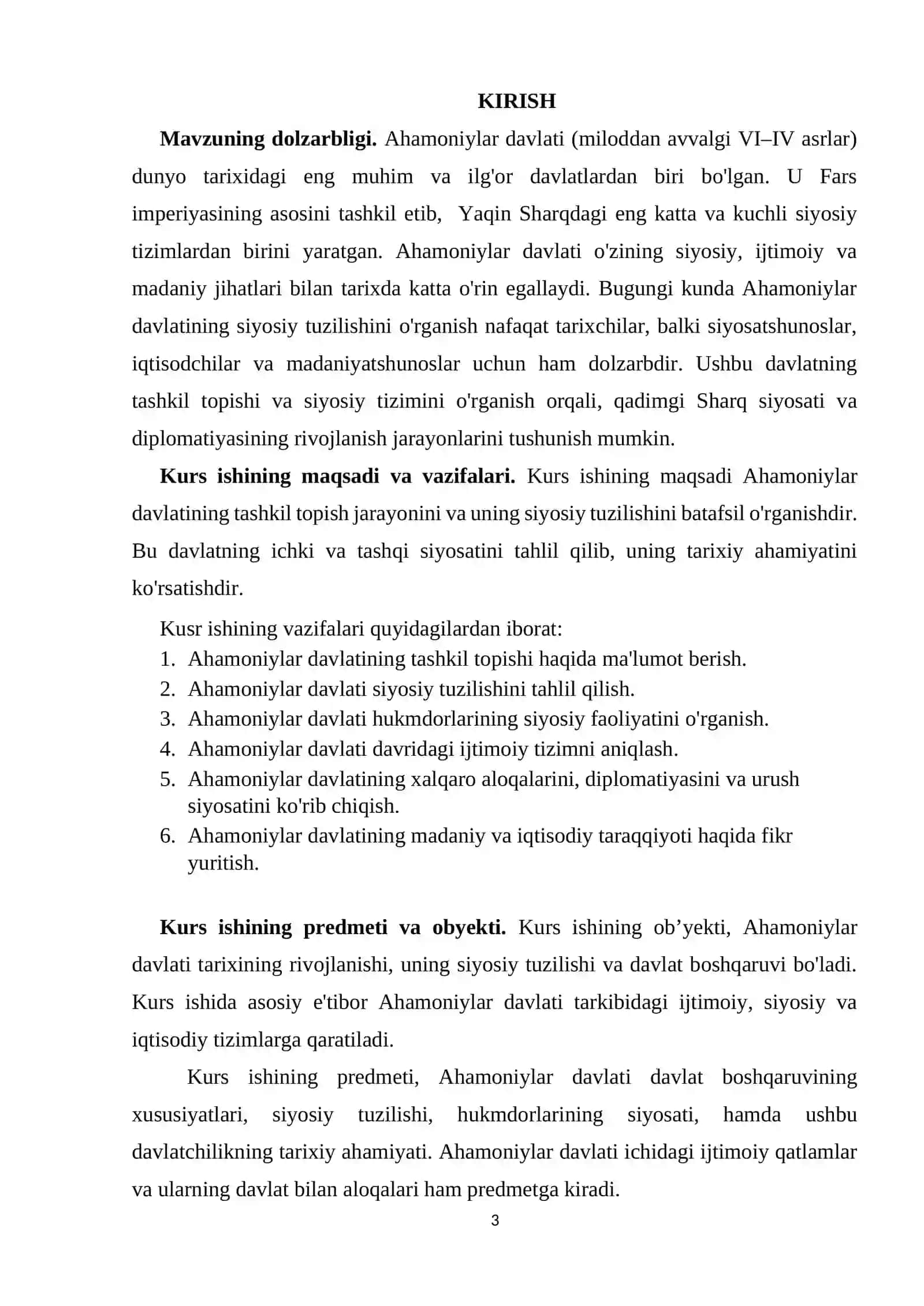 Ahamoniylar davlati uning tashkil topishi va siyosiy tuzilishi 3