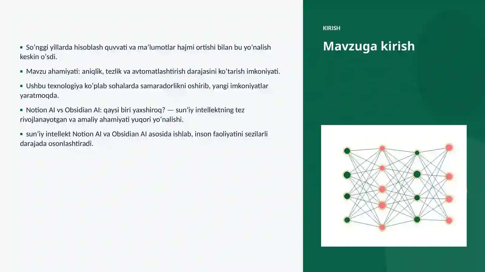 SUN'IY INTELLEKT • PROFESSIONAL TAQDIMOT 3
