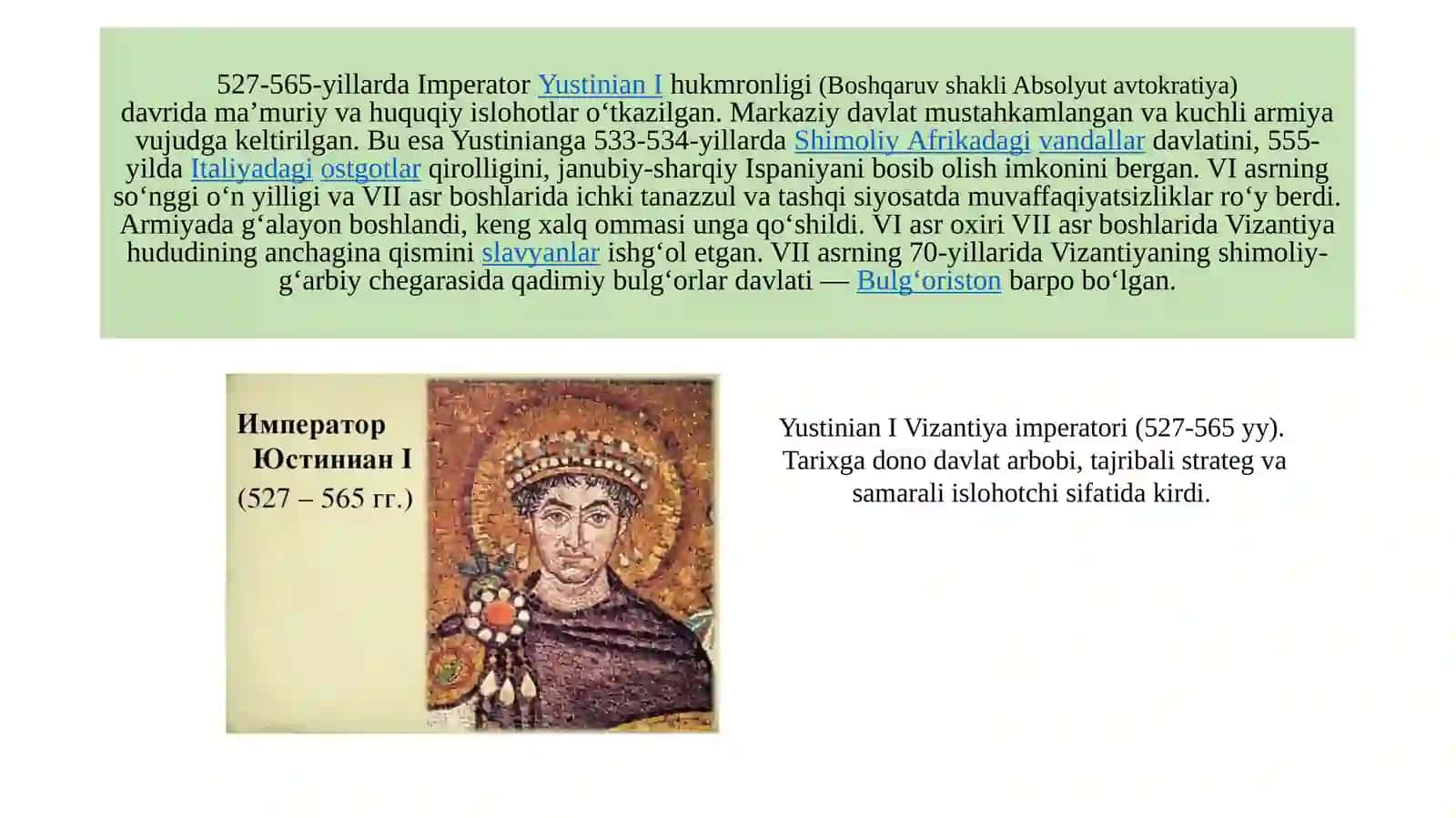 O’rta asrlarda Vizantiya Davlati va Huquqi 3