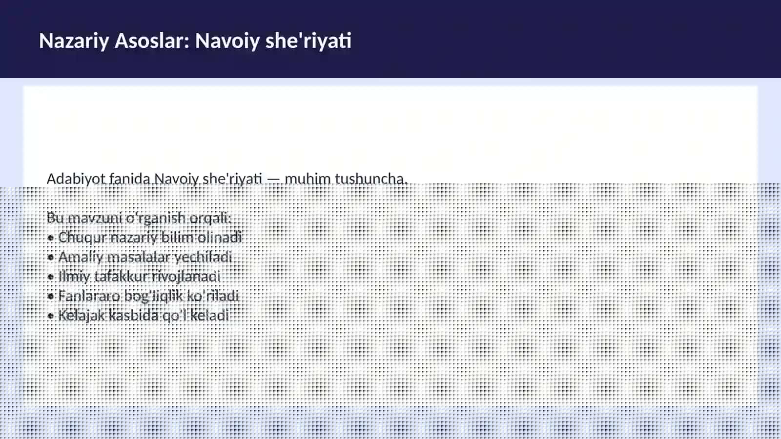 Xamsa dostoni dars ishlanmasi 3