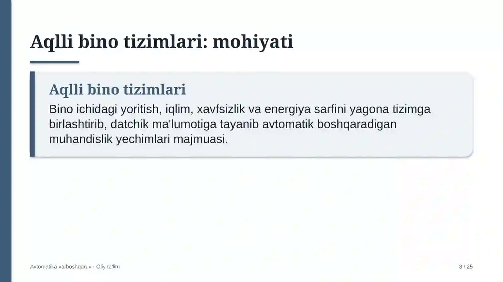 Atom energetikasida "aqlli bino" tizimlarini joriy etish 3