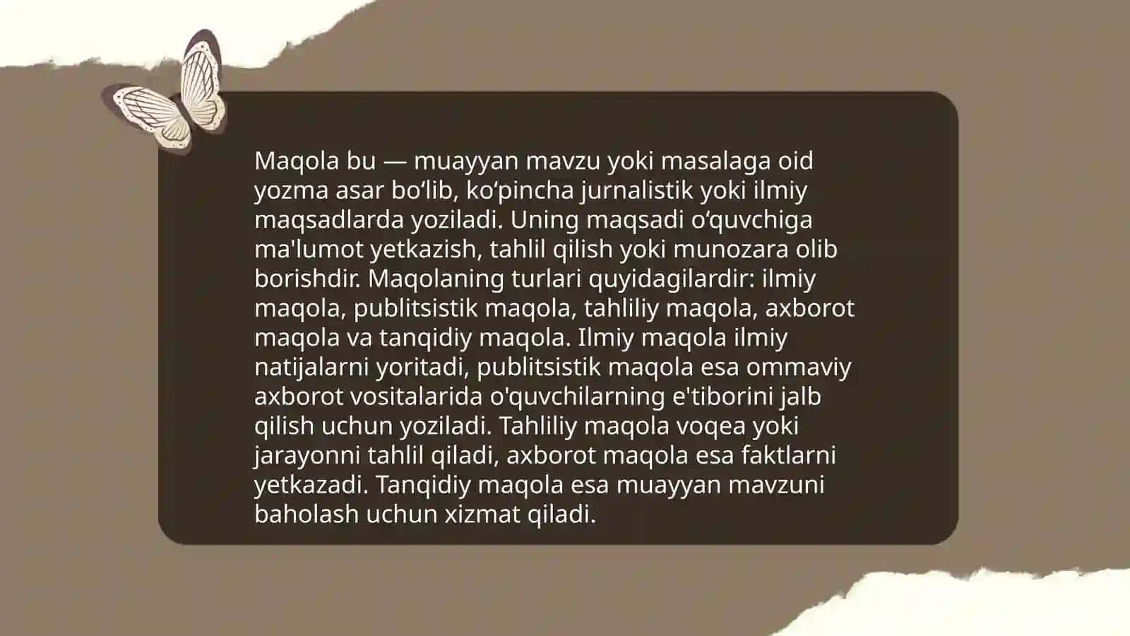 Maqola tayyorlashni oʻrganamiz 3