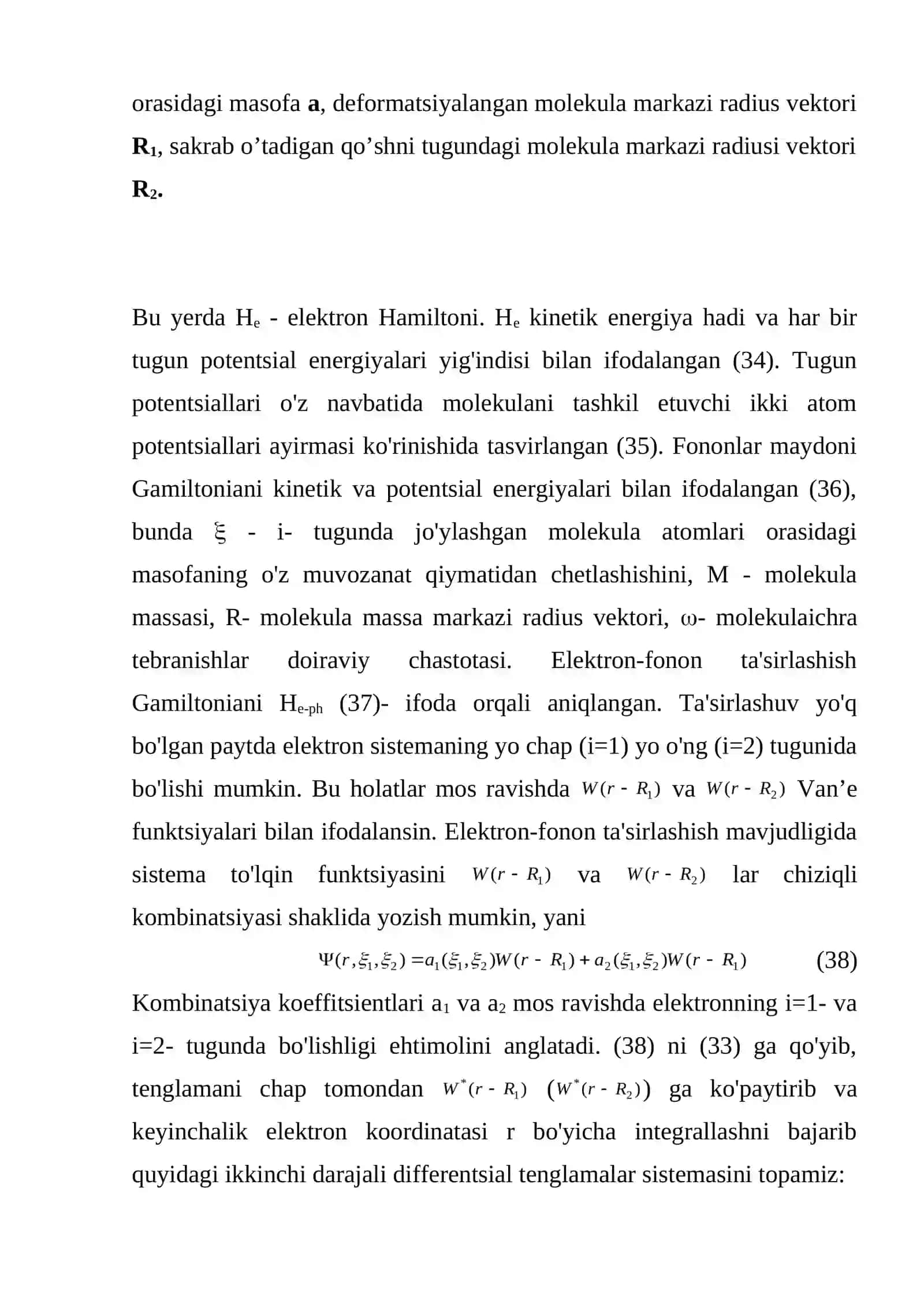 Xolstein modeli 3