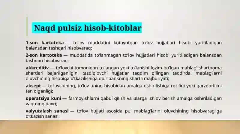 NAQD PULSIZ HISOB-KITOBLAR 3