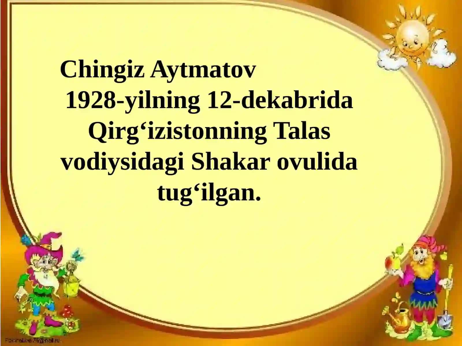 Chingiz Aytmatov 3