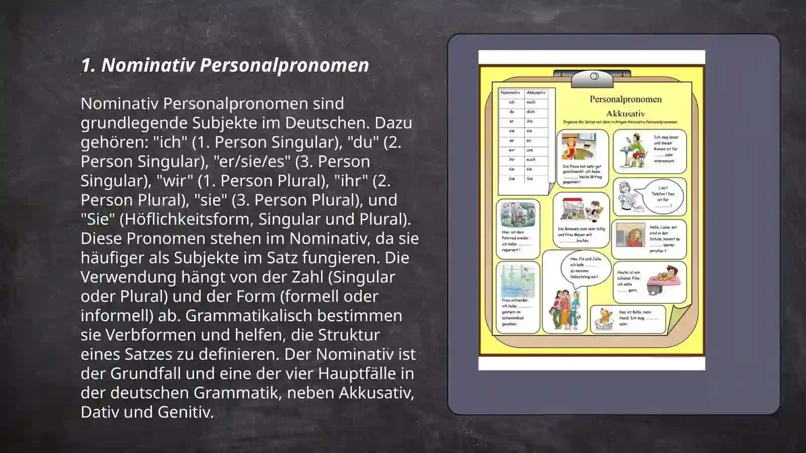 Personalpronomen 3