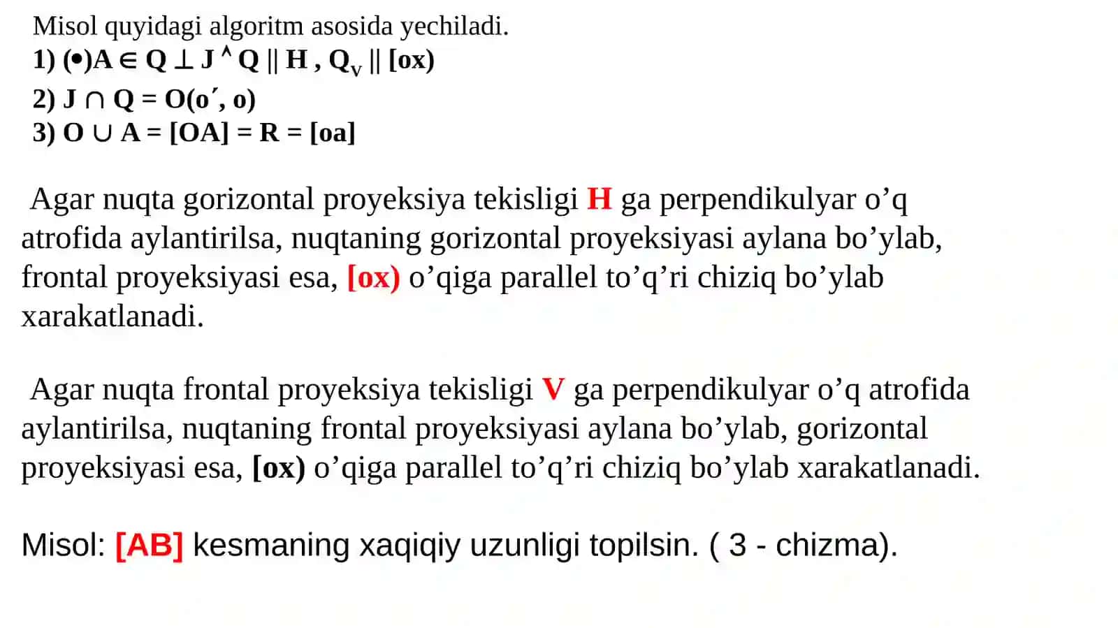 Aylantirish usuli 3
