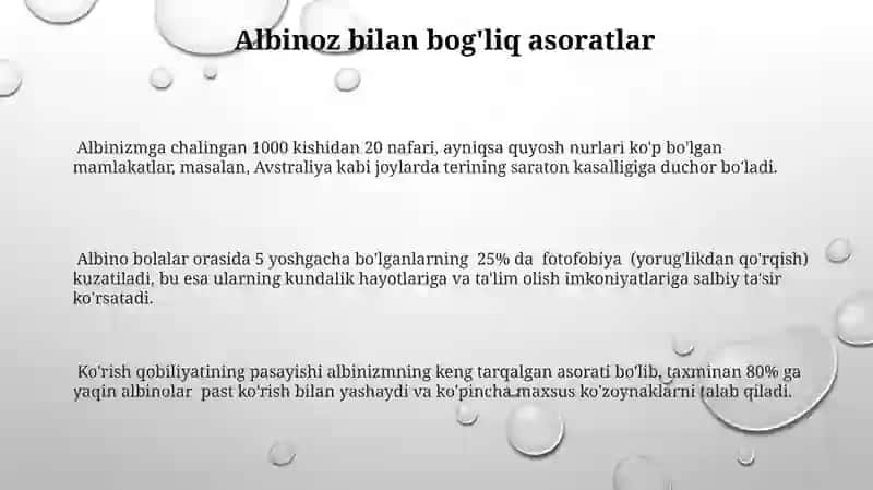 Albinizm 3