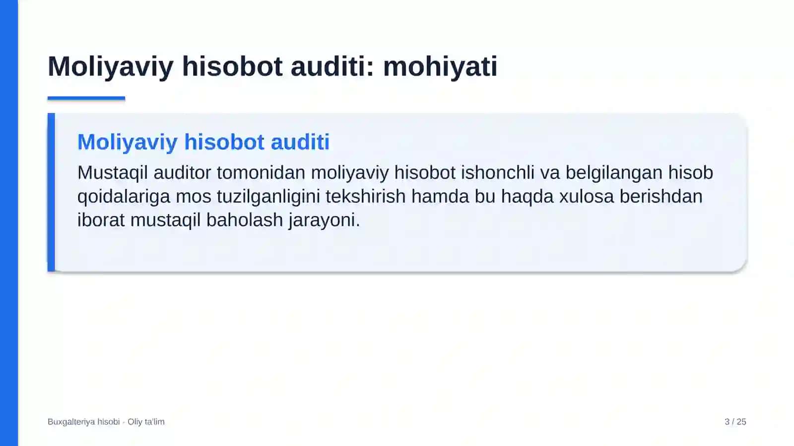 Akvaparklarda moliyaviy hisobot auditi 3