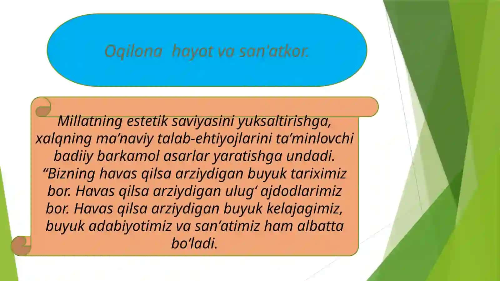 Hayot va adabiyot 3