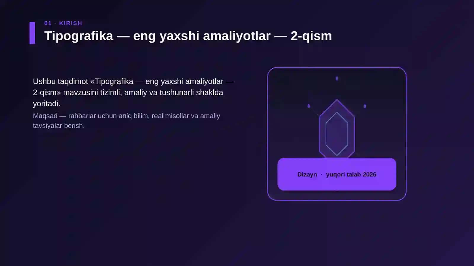 Tipografika — eng yaxshi amaliyotlar — 2-qism 3