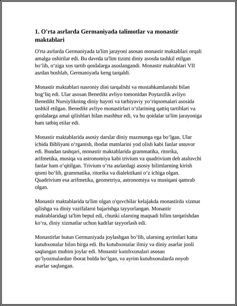 GERMANIYA TALIMOTLAR TARIXI 3