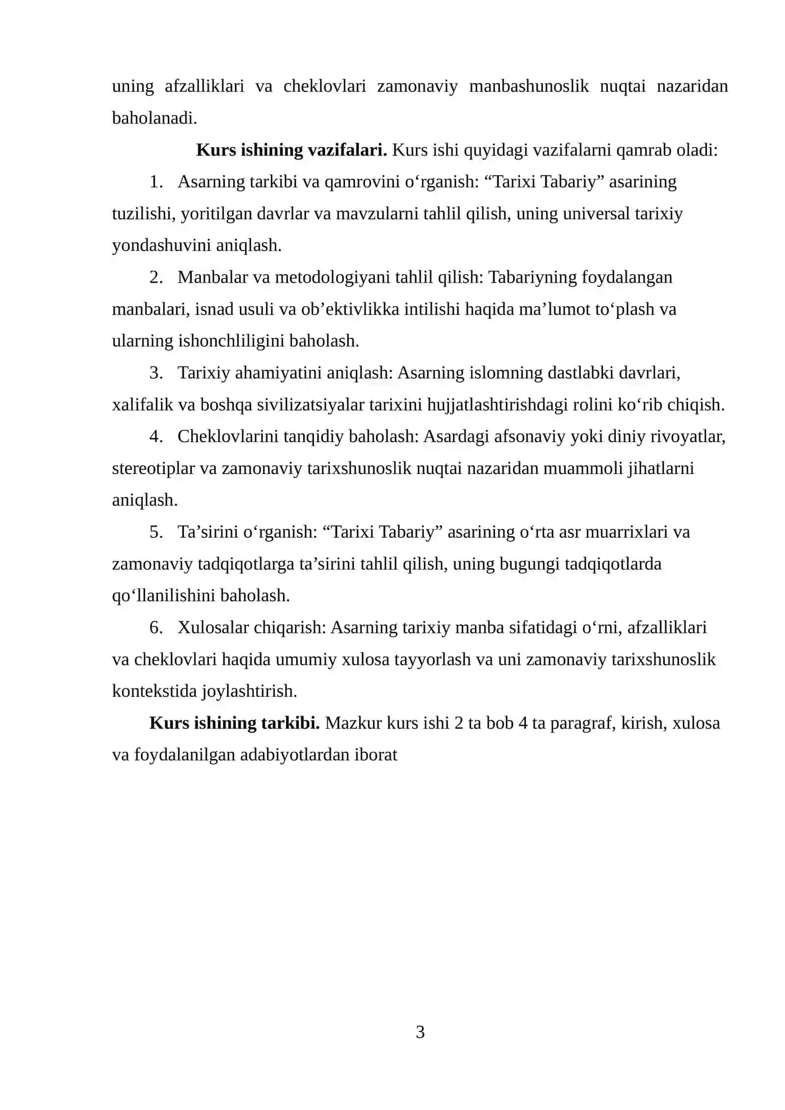 “TARIXI TABARIY” TARIXIY MANBA SIFATIDA 3