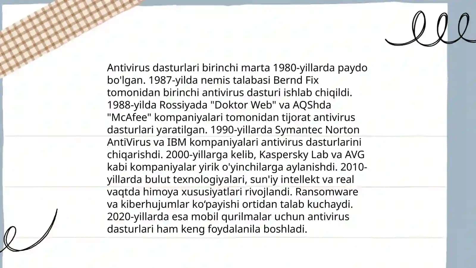 Antiviruslar va ularning turlari 3