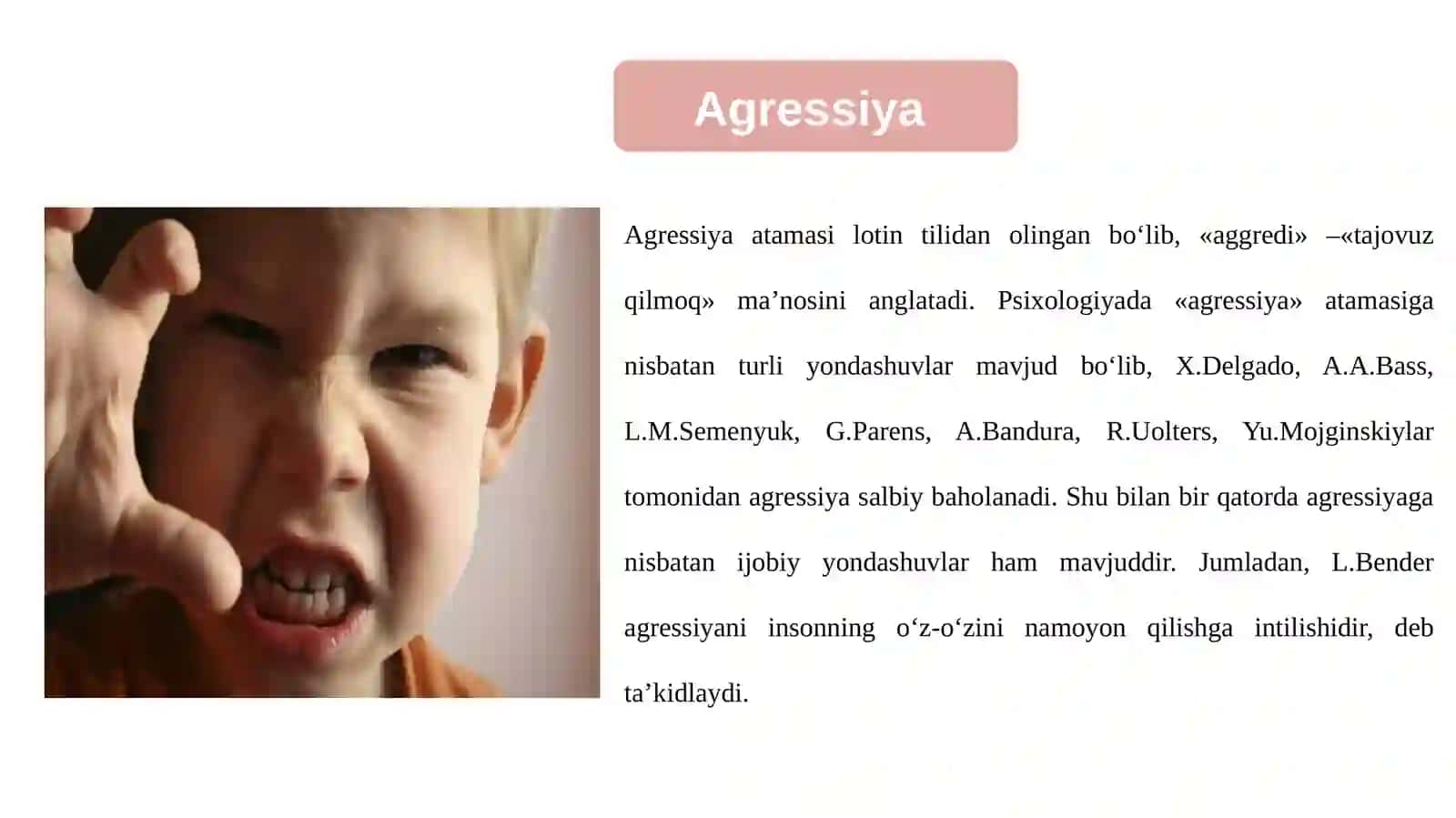 AGRESSIYA VA ZO‘RAVONLIK 3