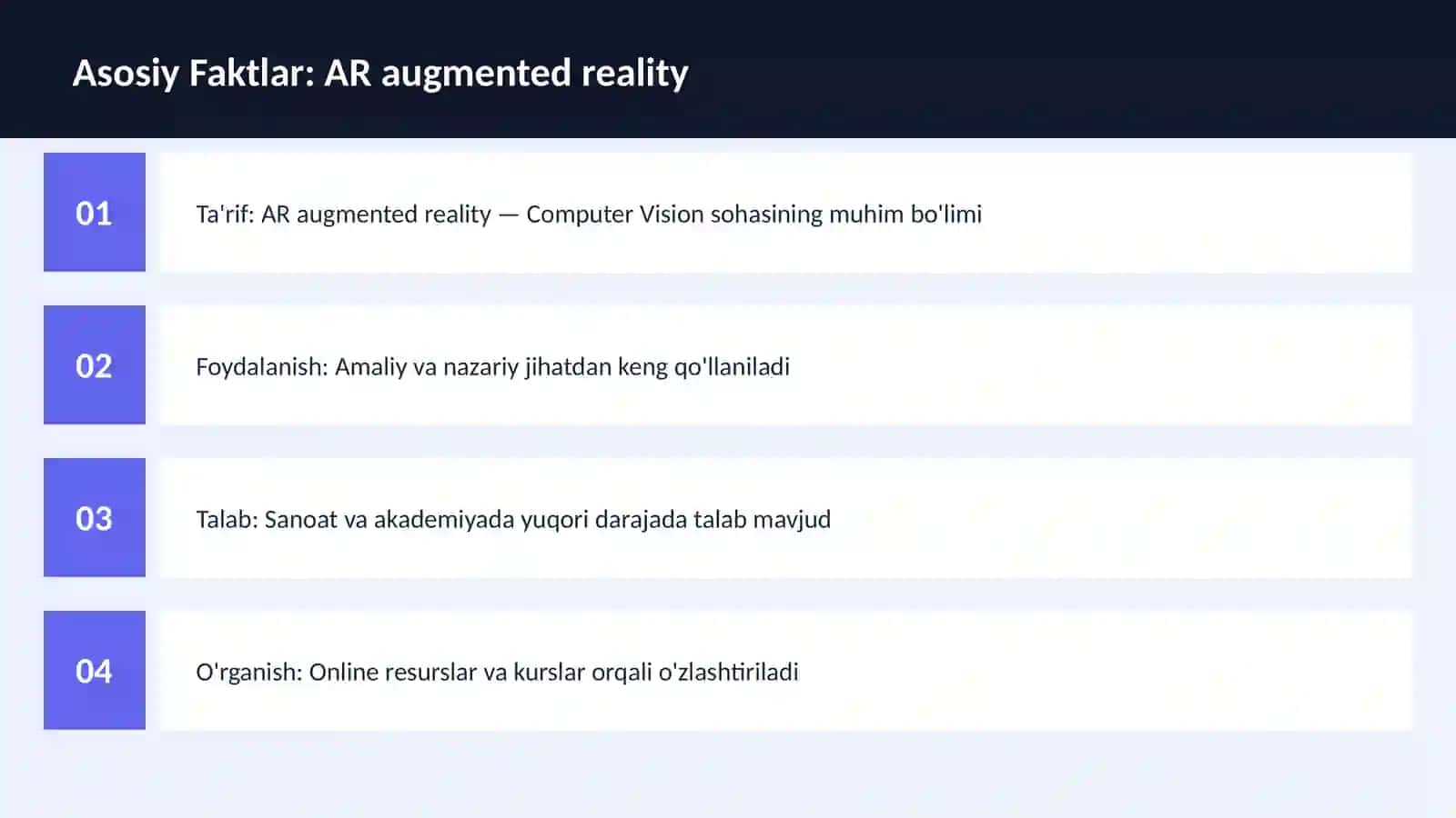AR augmented reality 3