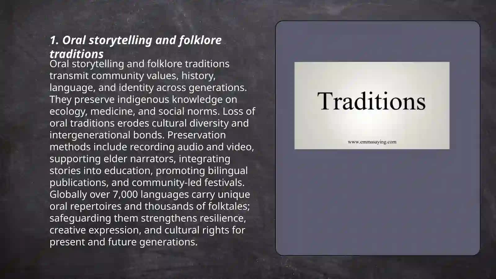 Oral Storytelling and Folklore Traditions 3