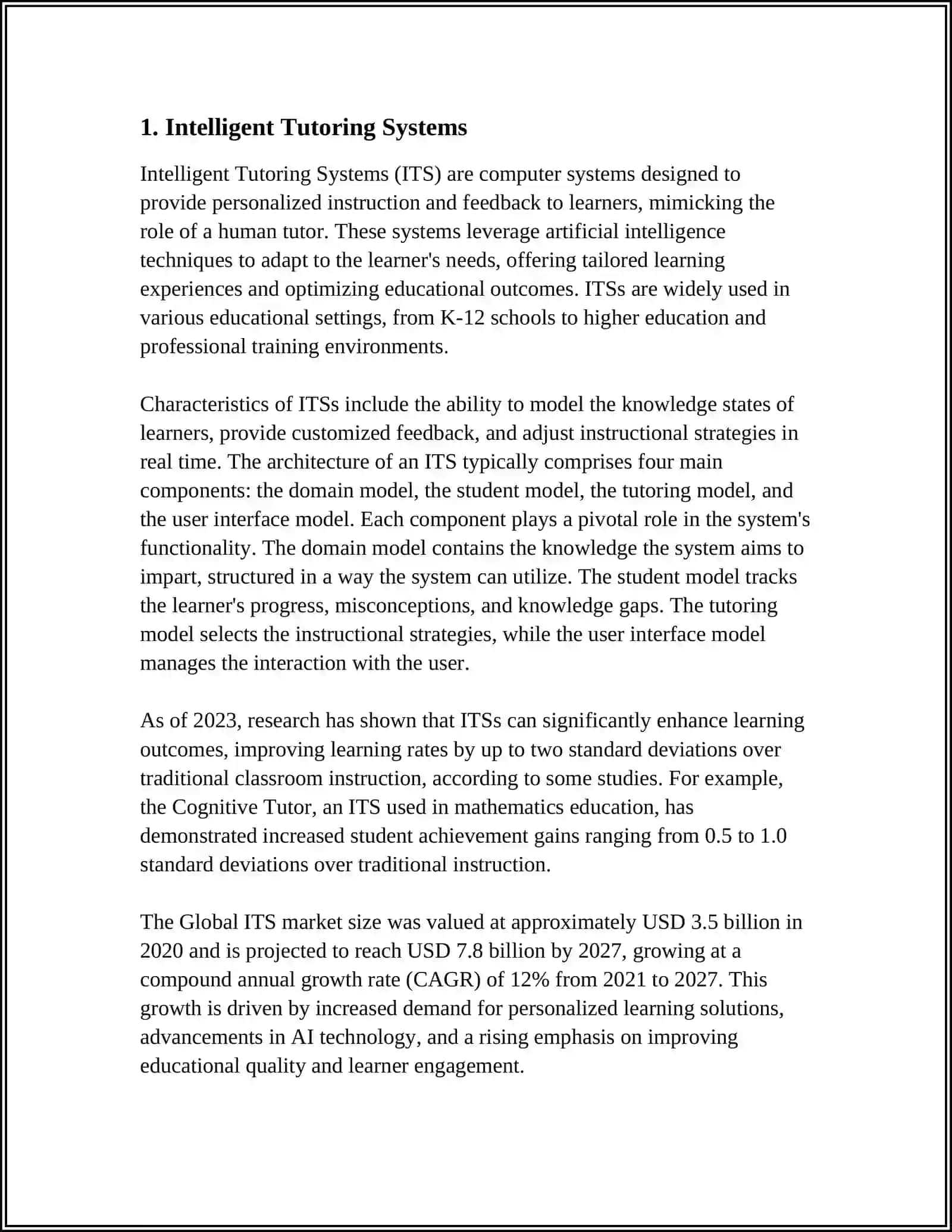 ARTIFICIAL INTELLIGENCE IN EDUCATION 3