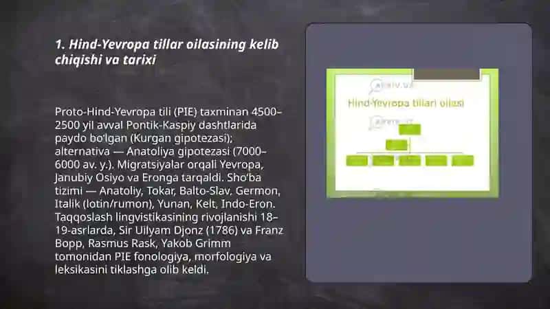 Hind-Yevropa Tillar Oilasi 3