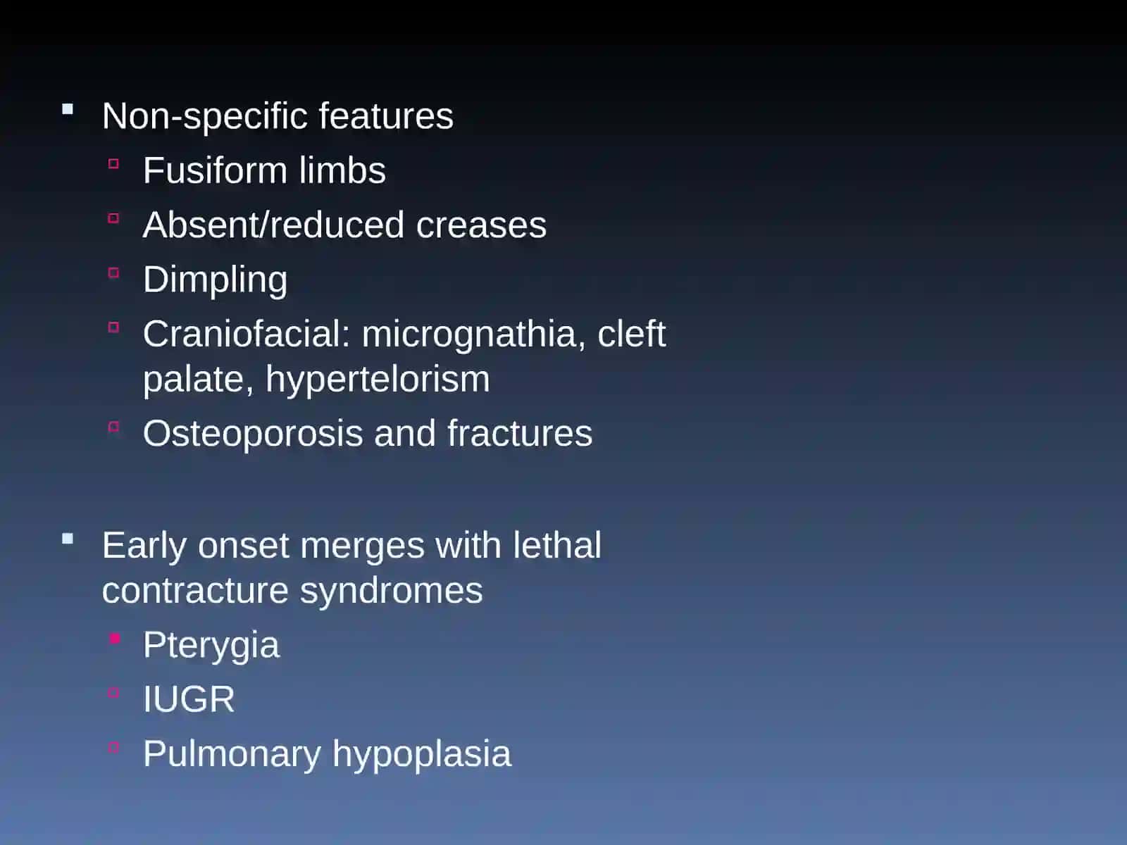 ARTHROGRYPOSIS 3