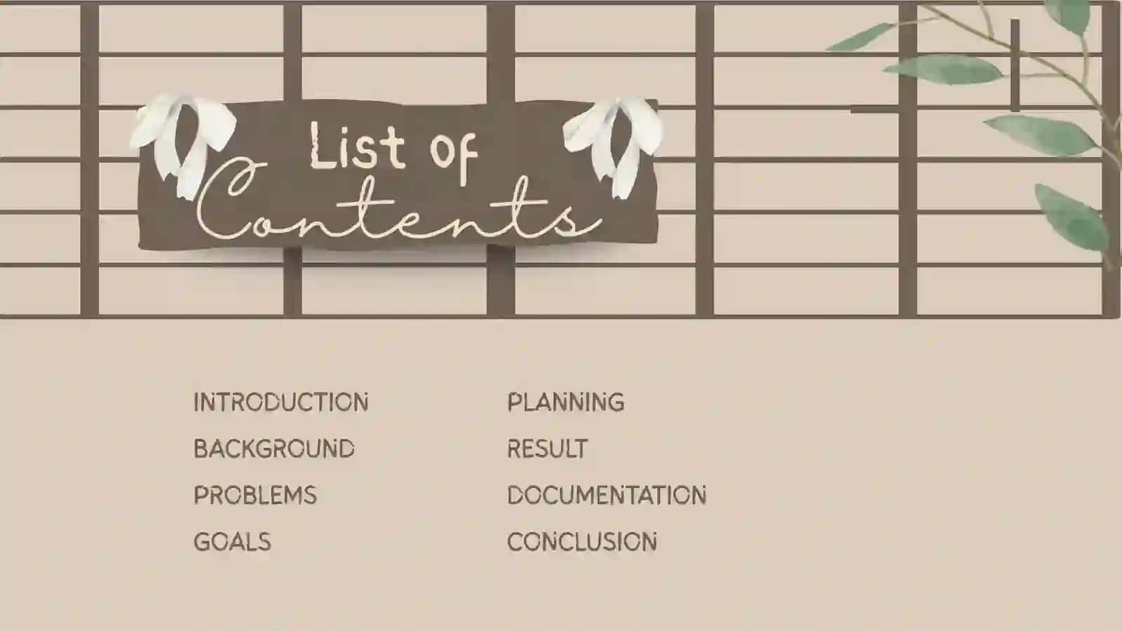 Planning 3