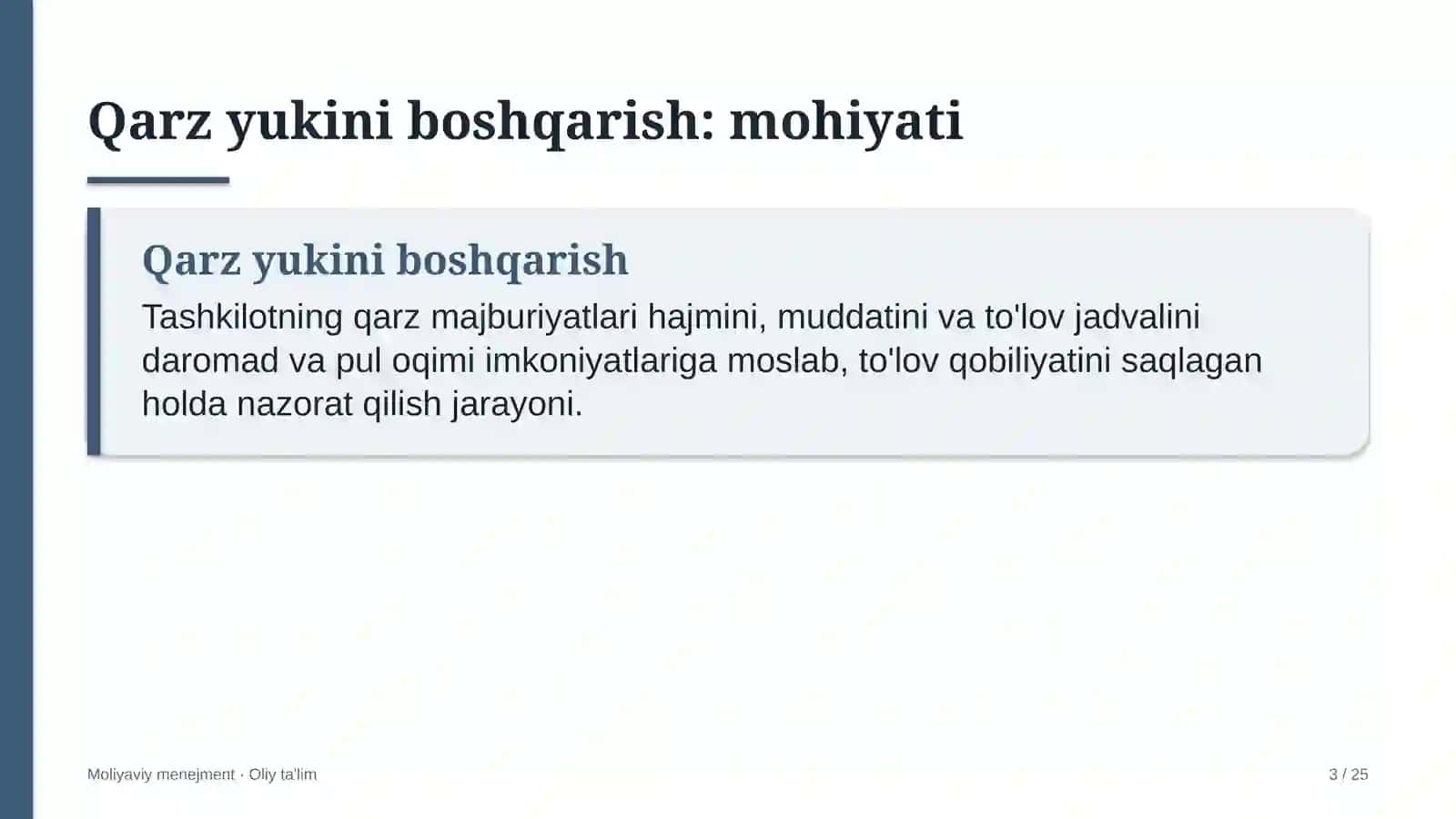 Sport maktablarida qarz yukini boshqarish 3