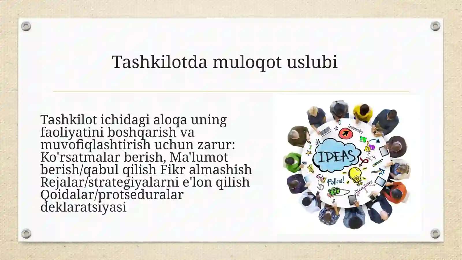 BIZNESDA MULOQOT 3