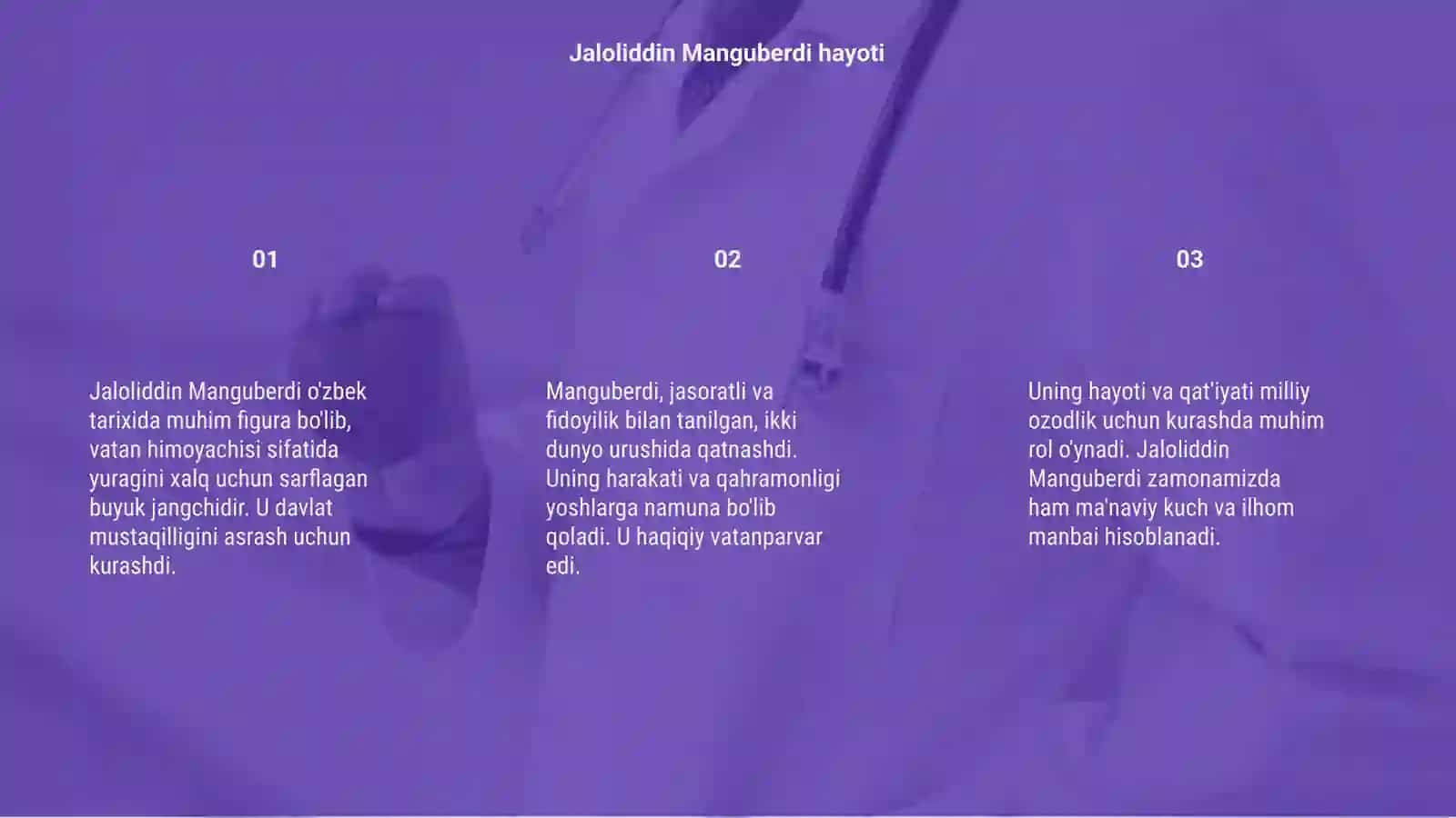 Jaloliddin Manguberdi-Vatan himoyachisi 3