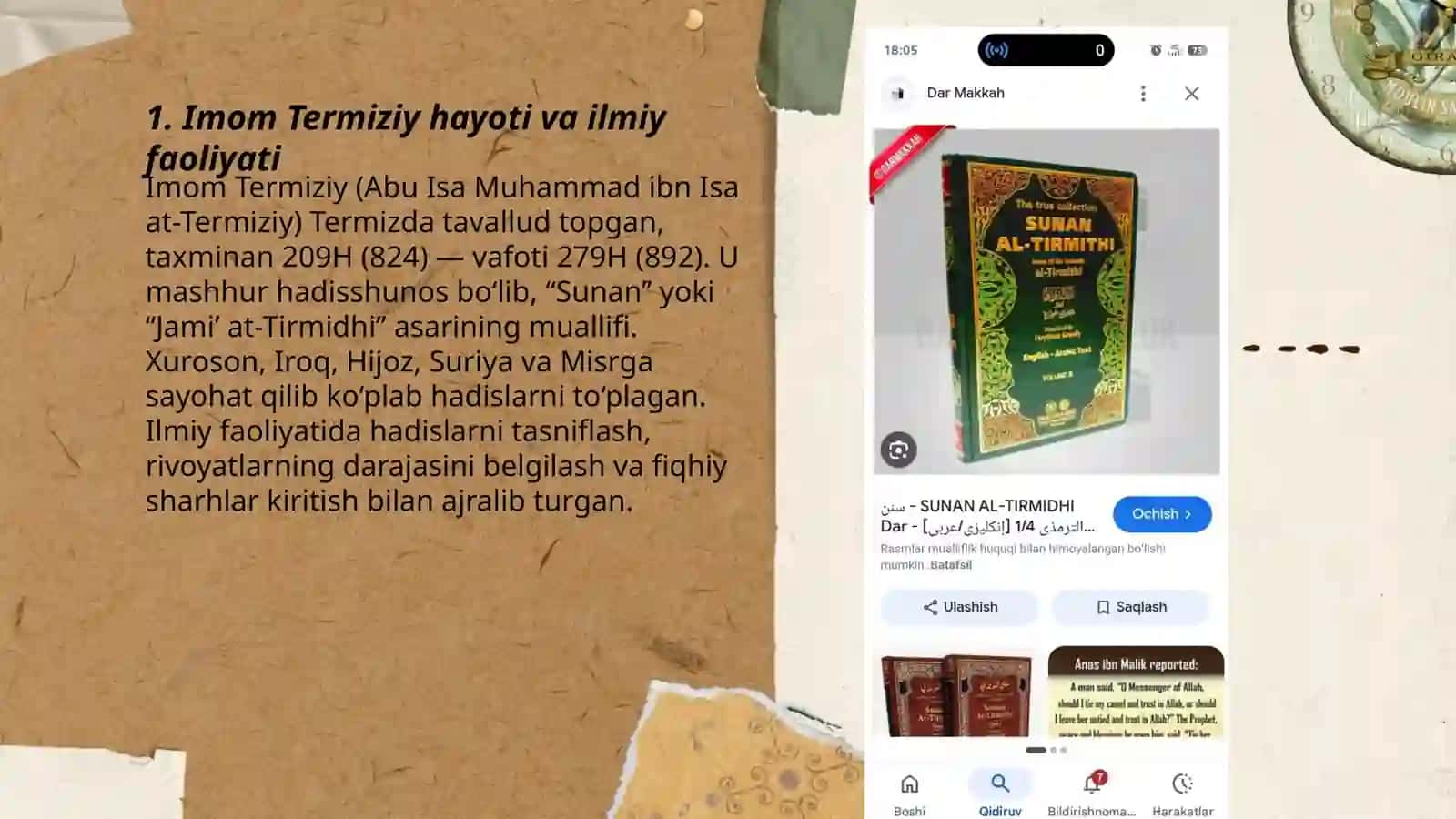 Imom Termiziy - hadisshunos olim 3