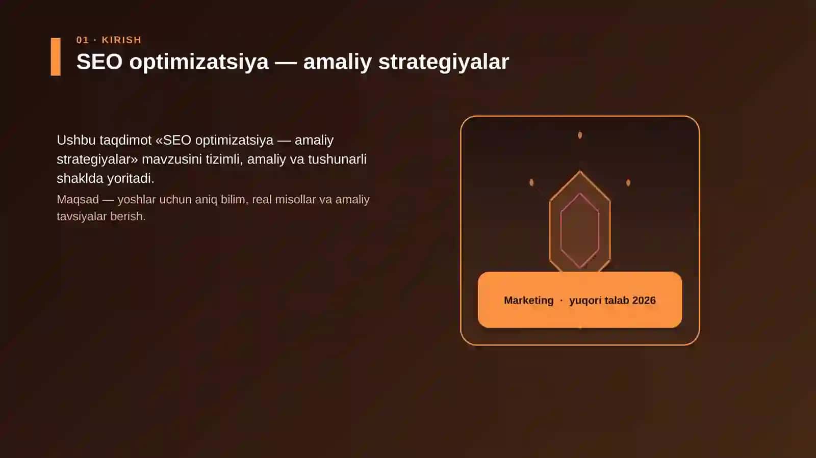 SEO optimizatsiya — amaliy strategiyalar 3