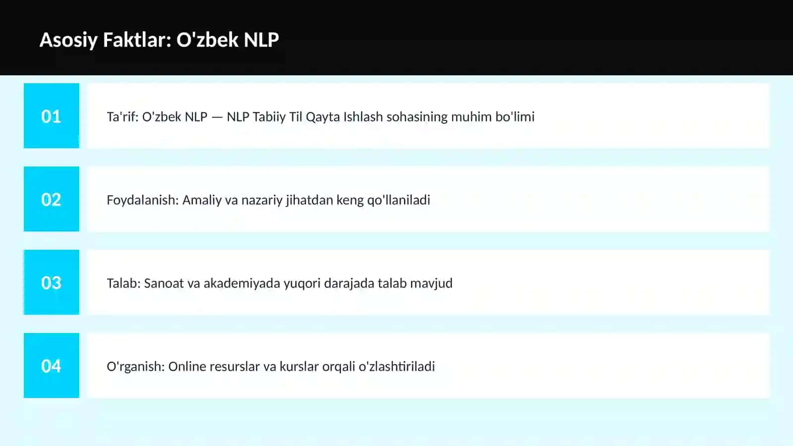 AI | NLP TABIIY TIL QAYTA ISHLASH 3