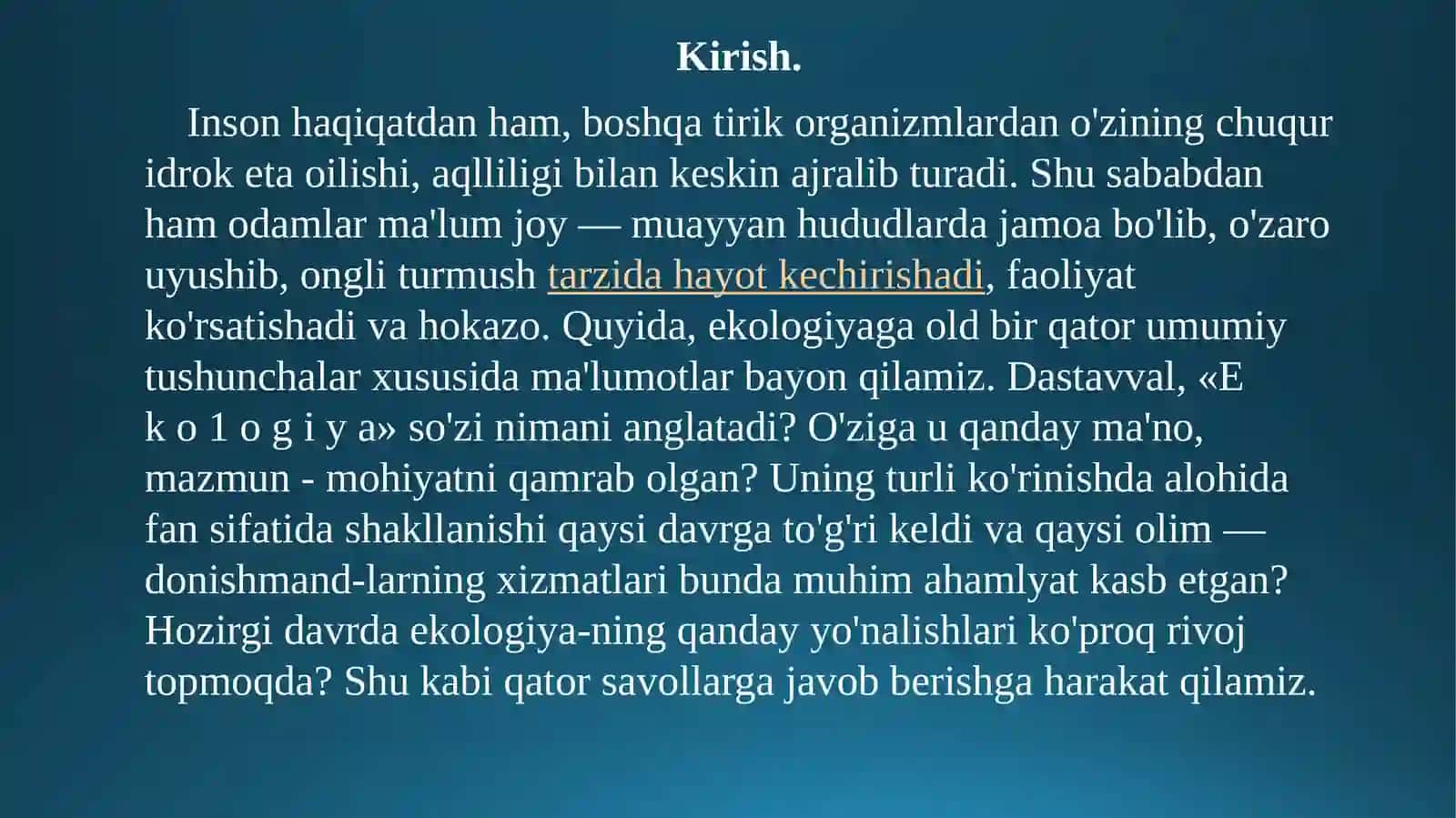 TABIIY RESUS VA ULARNING KLASSIFIKATSIYASI. TABIIY RESUSLARDAN OQILONA FOYDALANISH STRATEGIYAS 3