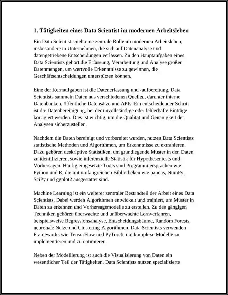 Tätigkeiten eines Data Scientist im modernen Arbeitsleben 3