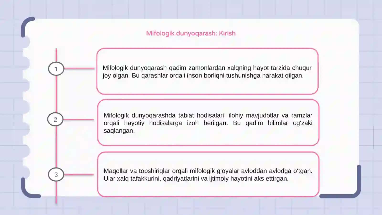 Mifologik dunyoqarash 3