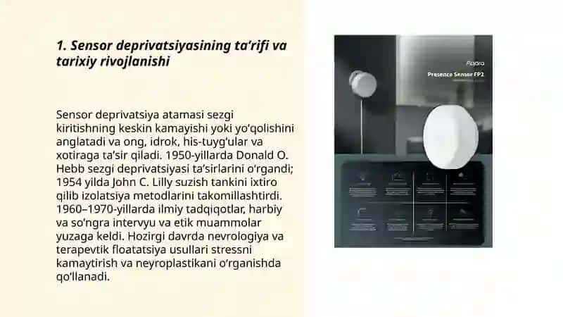 Sensor deprivatsiyasi 3