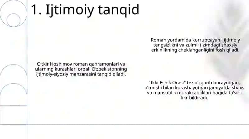 Ikki Eshik Orasi 3