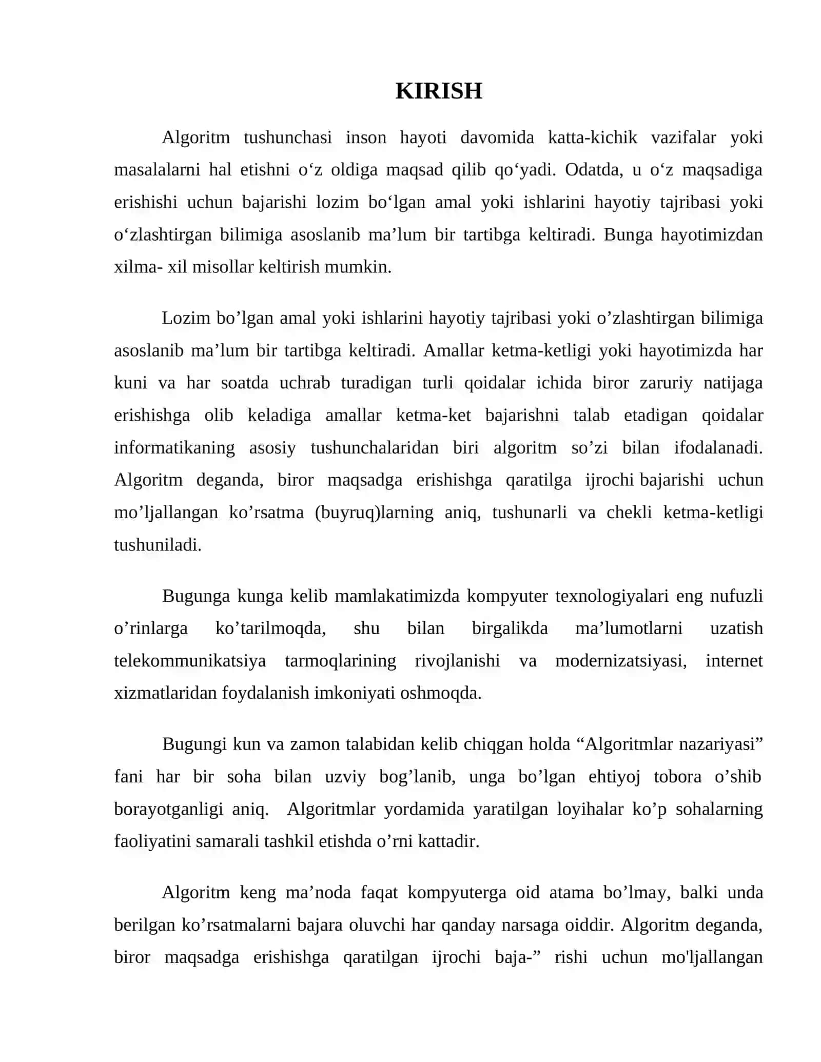 Chekli avtomatlar algoritmlari 3