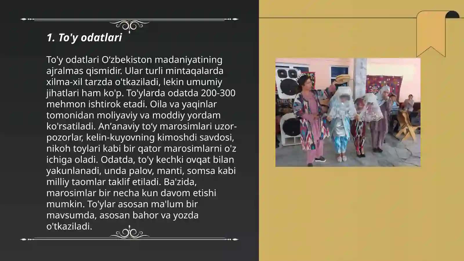 To'y odatlari 3
