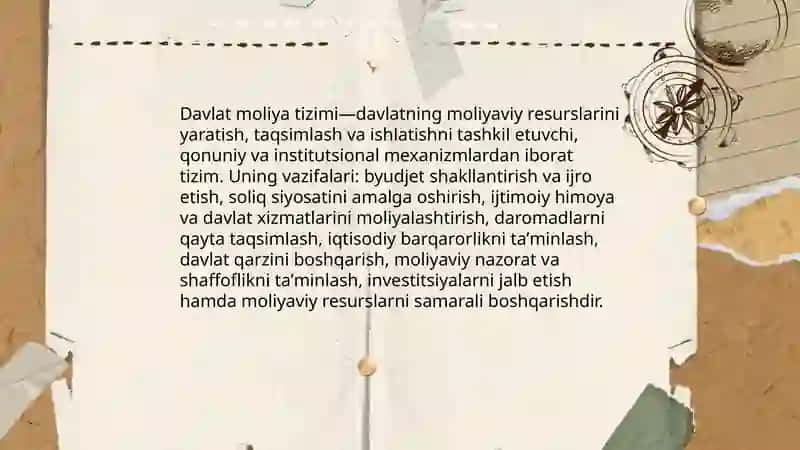 Davlat moliya tizimi 3