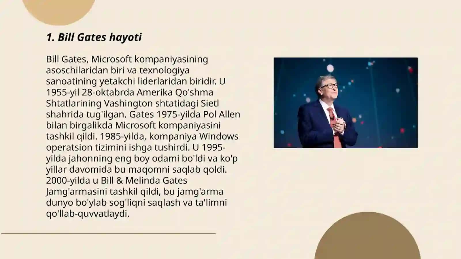 Bill Gates hayoti 3
